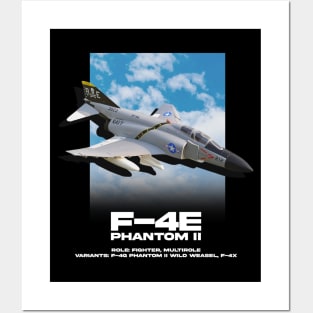 F-4E Phantom II Fighter Posters and Art